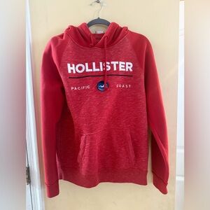 Hollister Pacific Coast Red Sweatshirt, Men’s medium